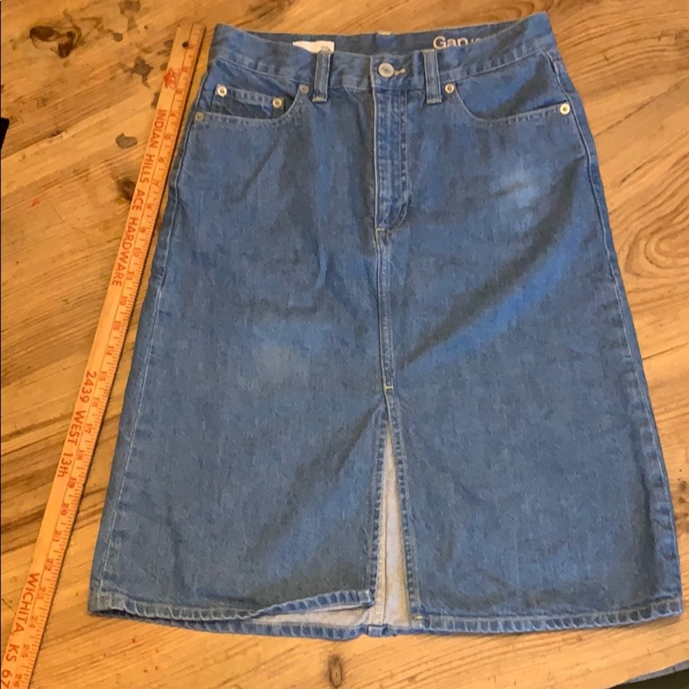 Vintage Gap denim skirt